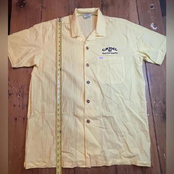Rare Vintage Yellow Native Sun Camel GT world class competition shirt - Picture 6 of 6
